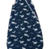 Muslin Lightweight Sleep Bag 0.5 TOG - Whales