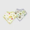 Bandana Bib Set - 2 Pack - Avocado
