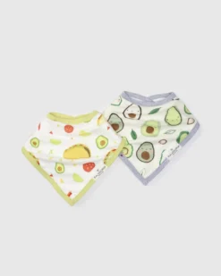 Bandana Bib Set - 2 Pack - Avocado