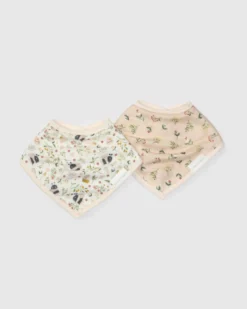 Bandana Bib Set - 2 Pack - Bumble Bees