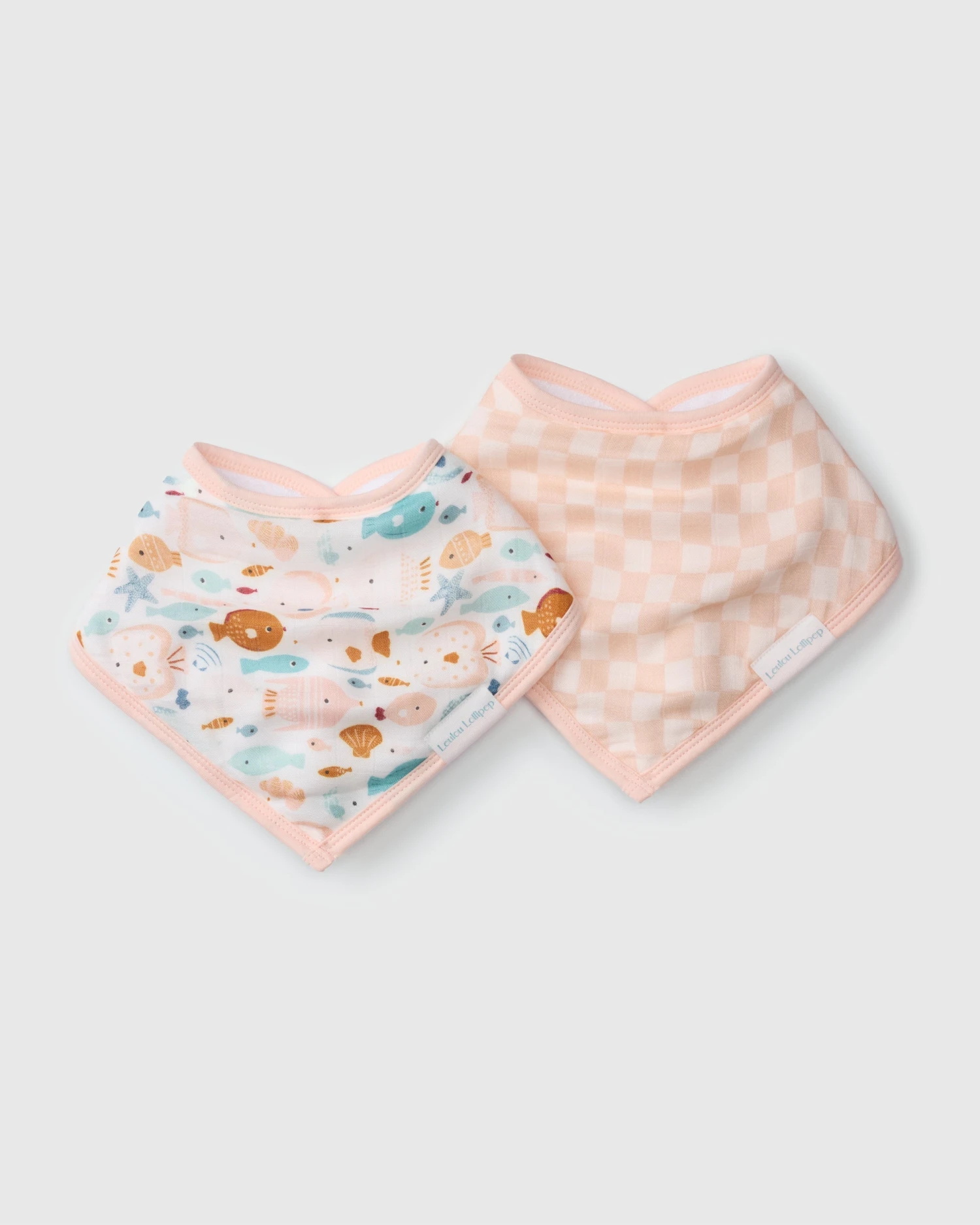 Bandana Bib Set - 2 Pack - Sun Kissed Shoal 1 Bandana Bib Set - 2 Pack - Sun Kissed Shoal