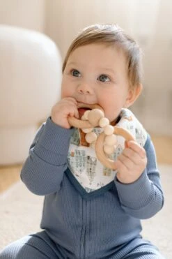 Waffle Sleeper - Denim Blue -Bandana Store BandanaBibSet HomeSweetHome 4 f6998354 4059 4e4b 892e c01aa07ed8ad