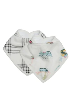 Bandana Bib Set - 2 Pack - All Aboard