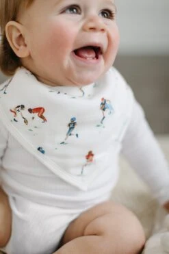 Bandana Bib Set - 2 Pack - Football