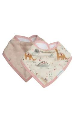 Bandana Bib Set - 2 Pack - Baby Dinomite