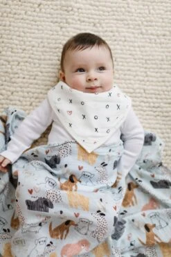 Muslin Swaddle - Honey Puppies