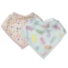 Bandana Bib Set - 2 Pack - Gummy Bears