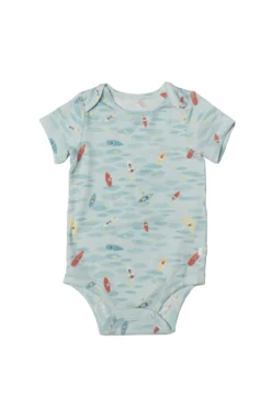 Short Sleeve Bodysuit - Kayaks