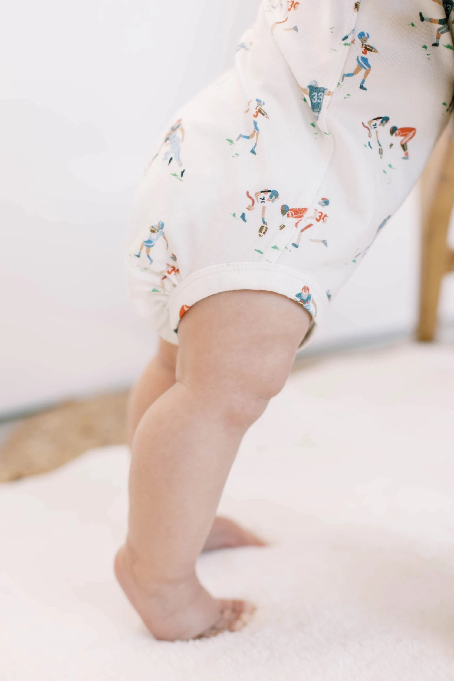 Short Sleeve Bodysuit - Football 3 Short Sleeve Bodysuit - Football - Image 3