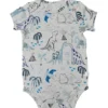 Short Sleeve Bodysuit - Dinosaurs