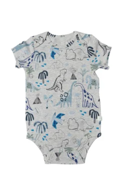 Short Sleeve Bodysuit - Dinosaurs