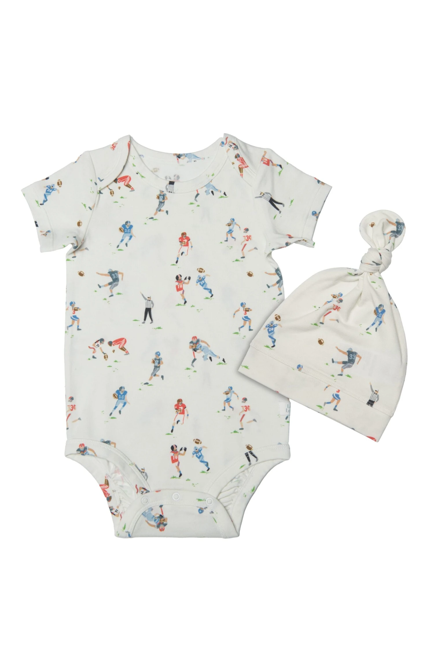 Short Sleeve Bodysuit - Football 2 Short Sleeve Bodysuit - Football - Image 2