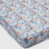 Muslin Fitted Crib Sheet - Silly Seals