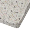 Muslin Fitted Crib Sheet - Bumble Bees