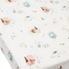 Muslin Fitted Crib Sheet - Cozy Forest