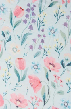 Muslin Swaddle - Bluebell -Bandana Store Crib Sheet Bluebell 1 fdf83d29 012f 4692 b2c0 1a23dc6c34a6 scaled