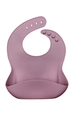 Silicone Bib - Dusty Mauve