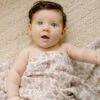 Muslin Swaddle - Hedgehog Forest
