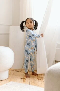 Long Sleeve Pajama Set - Jungle Friends