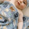 Muslin Swaddle - Jungle Friends