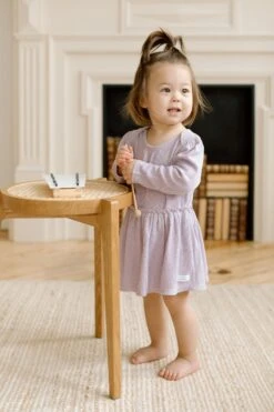 Waffle Long Sleeve Bodysuit Dress - Lavender -Bandana Store ElzaPhotographie LoulouLollipop March2024 Web 50 e3d74f2d a1ef 4d68 9a93 26d71af0307c