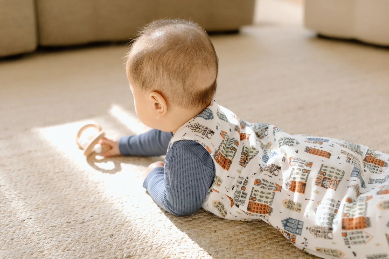 TENCEL™ Sleep Bag 2.5 TOG - Home Sweet Home 3 TENCEL™ Sleep Bag 2.5 TOG - Home Sweet Home - Image 3