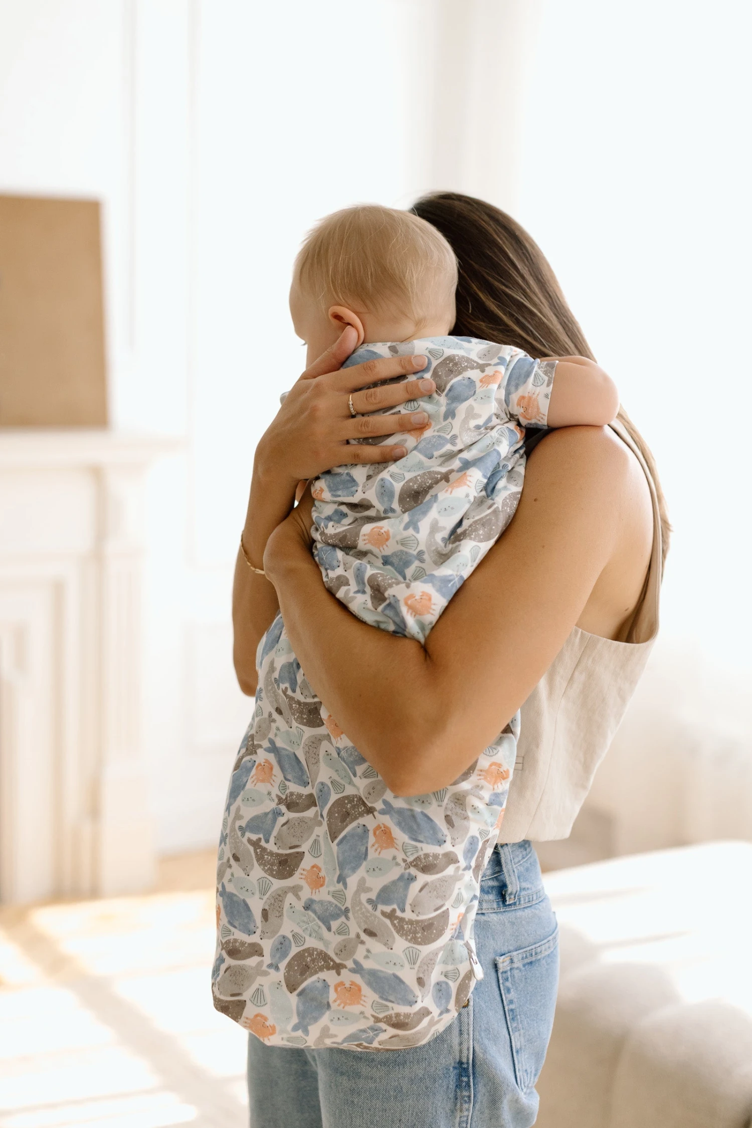 TENCEL™ Sleep Bag 1.0 TOG - Silly Seals 4 TENCEL™ Sleep Bag 1.0 TOG - Silly Seals - Image 4