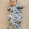 Muslin Lightweight Sleep Bag 0.5 TOG - Jungle Friends