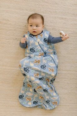 TENCEL™ Sleep Bag 1.0 TOG - Jungle Friends