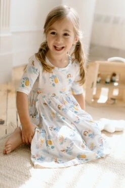 Short Sleeve Skater Dress - Mermaids -Bandana Store Elza Photographie Loulou Lollipop Sept. 11th 2024 Web 26