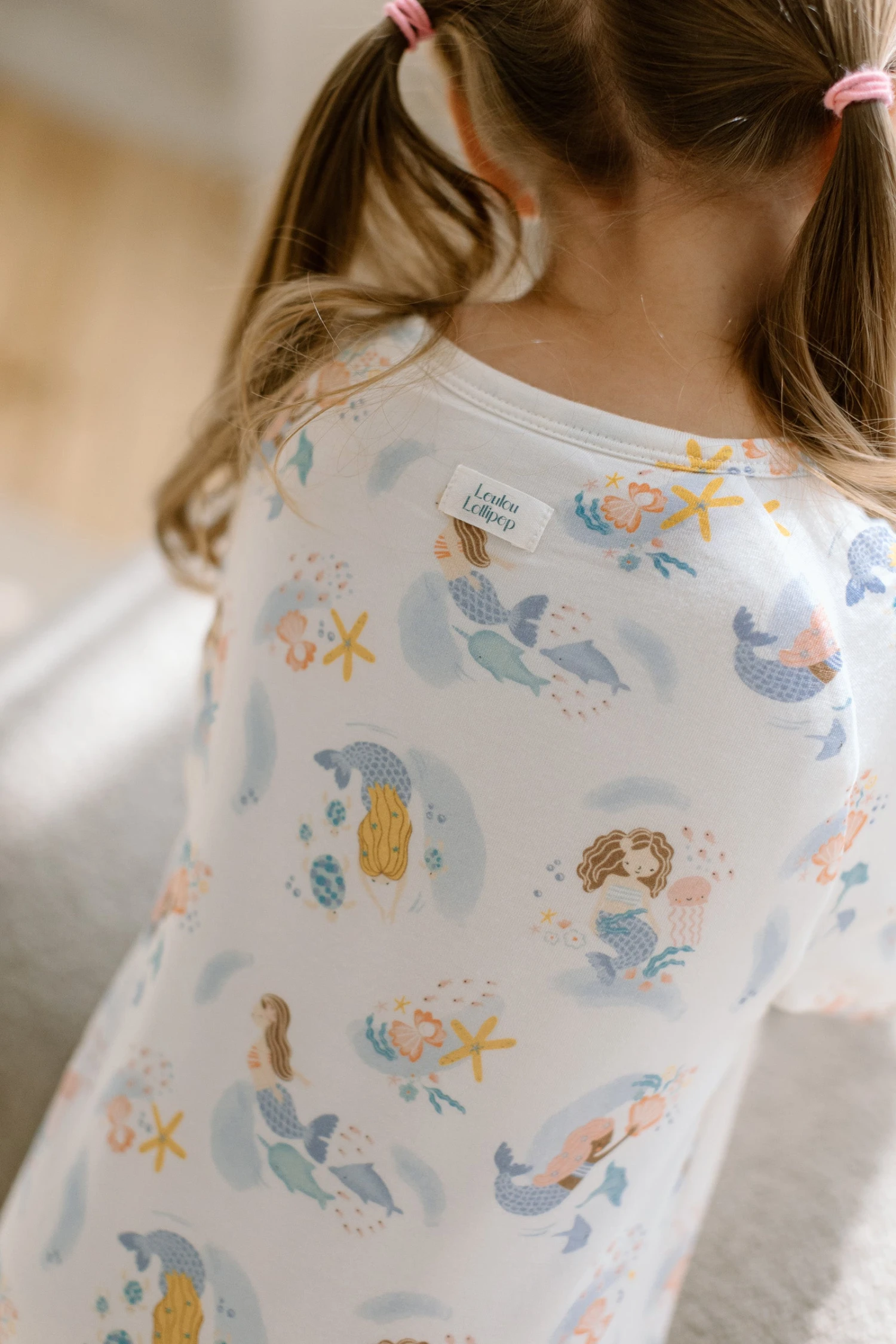 TENCEL™ Sleepsuit 1.0 TOG - Mermaids 5 TENCEL™ Sleepsuit 1.0 TOG - Mermaids - Image 5