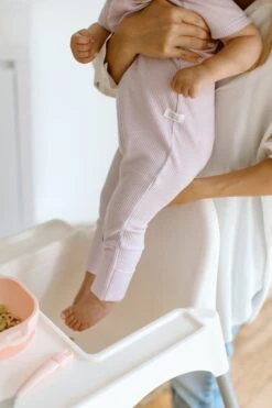 Waffle Short Sleeve Zipped Romper - Lilac -Bandana Store Elza Photographie Loulou Lollipop Sept. 11th 2024 Web 5