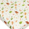 Muslin Fitted Crib Sheet - Forest Friends