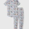 Short Sleeve Long Pants Pajama Set - Silly Seals