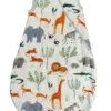 Muslin Lightweight Sleep Bag 0.5 TOG - Safari Jungle