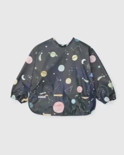 Long Sleeve Bib - Planets