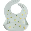 Silicone Bib Printed - Lemon