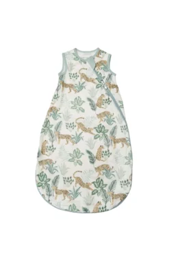 Muslin Lightweight Sleep Bag 0.5 TOG - Tropical Jungle