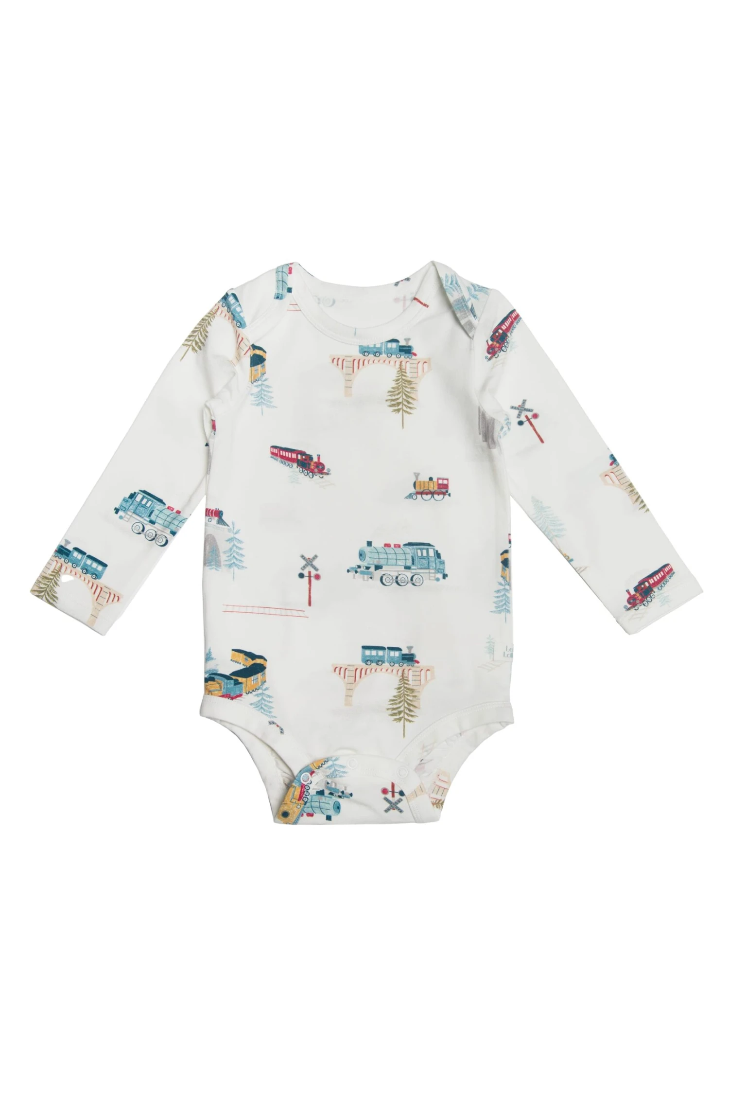 Long Sleeve Bodysuit - All Aboard 3 Long Sleeve Bodysuit - All Aboard - Image 3
