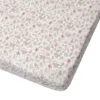 Muslin Fitted Crib Sheet - Hedgehog Forest
