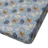Muslin Fitted Crib Sheet - Jungle Friends