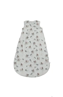 Muslin Lightweight Sleep Bag 0.5 TOG - Bears On Bikes -Bandana Store MuslinSleepBag BearonBike 2 ea4152ad 60f2 4489 a2d2 f09ae181262e scaled