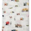 Muslin Swaddle - Happy Trucks