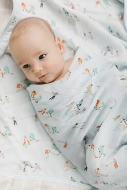 Muslin Swaddle - Ice Hockey