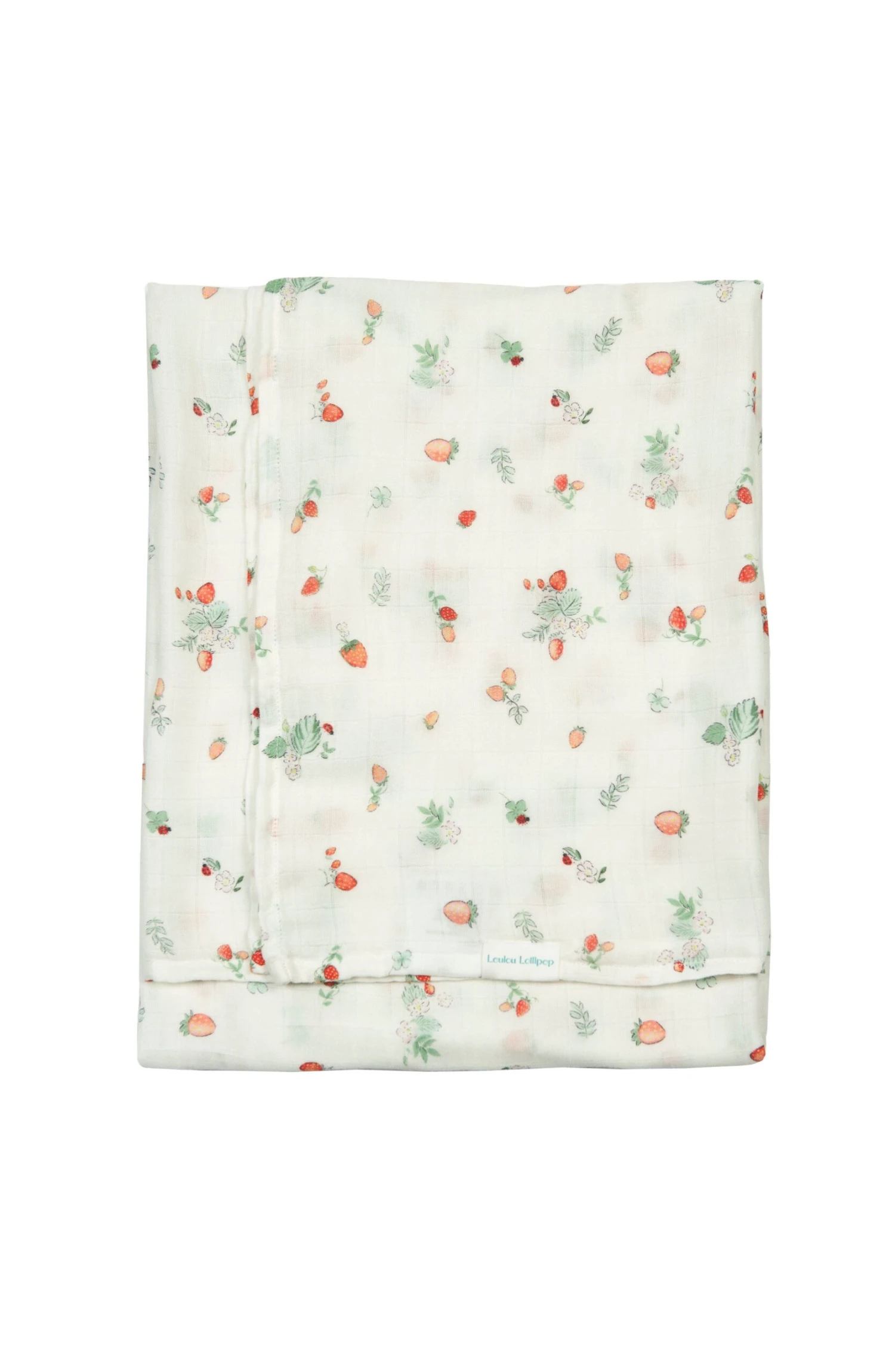 Muslin Swaddle - Strawberry Field 1 Muslin Swaddle - Strawberry Field