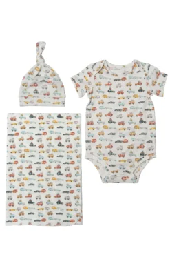 Short Sleeve Newborn Gift Set -Bandana Store NewbornSet CamperVans scaled