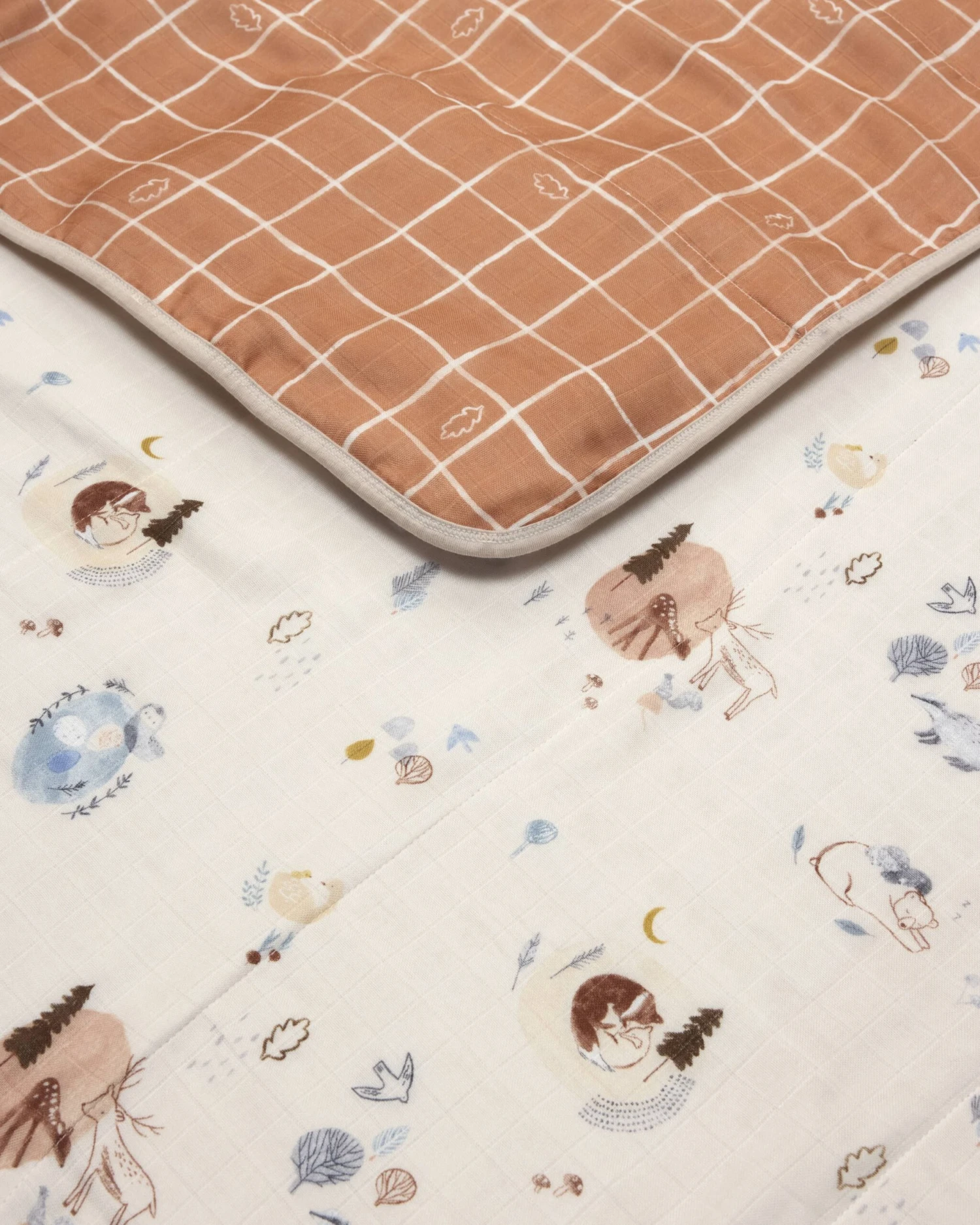 Muslin Quilt - Cozy Forest 2 Muslin Quilt - Cozy Forest - Image 2