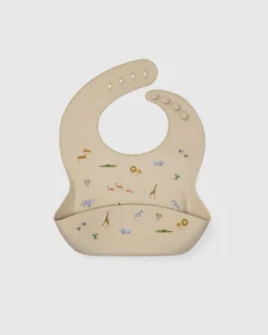 Silicone Bib Printed - Safari Jungle