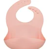 Silicone Bib - Pink Quartz