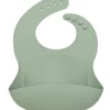 Silicone Bib - Silver Sage